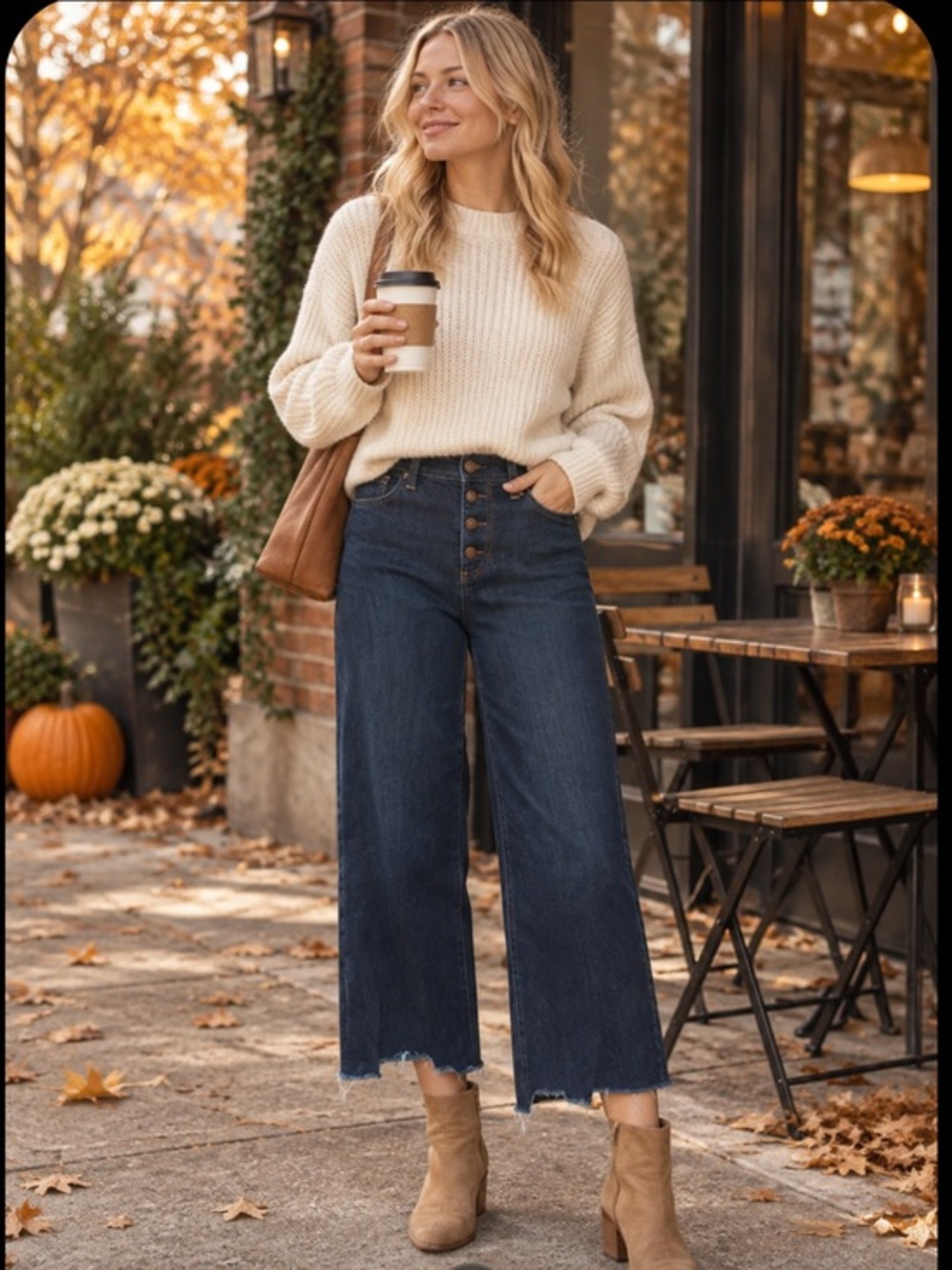 Free people We the free CRVY counter culture wide leg crop Jeans